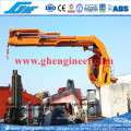 5t @ 20m Plegable Boom Marine Pedestal Crane